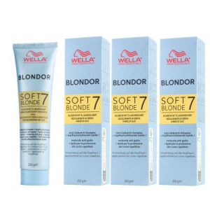 Wella Soft Blonde 3 x 200 g Cremeblondierung