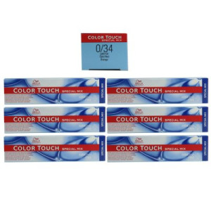 Wella Color Touch Special Mix 6 x 60 ml 0/34 gold rot