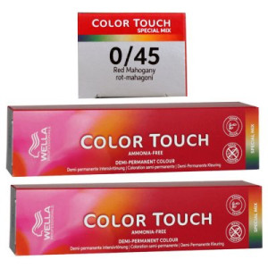 Wella Color Touch Special Mix 2 x 60 ml 0/45 rot mahagoni