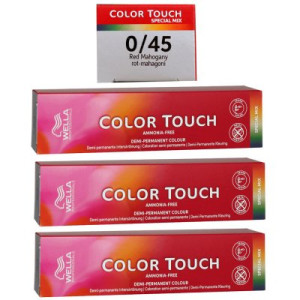 Wella Color Touch Special Mix 3 x 60 ml 0/45 rot mahagoni