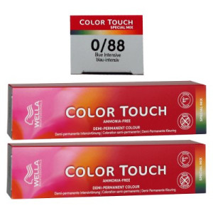 Wella Color Touch Special Mix 2 x 60 ml 0/88 blau intensiv