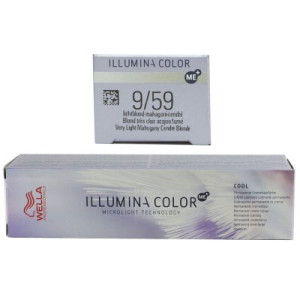 Wella Illumina 60 ml 9/59 lichtblond mahagoni cendre permanente Cremhaarfarbe