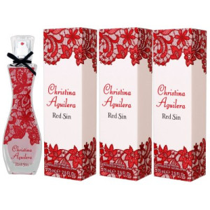 Christina Aguilera Red Sin 3 x 75 ml Eau de Parfum EDP Damenparfum