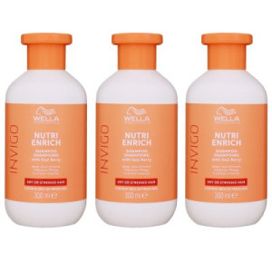 Wella Invigo Nutri Enrich 3 x 300 ml Shampoo