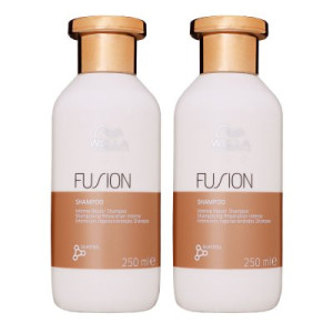 Wella Fusion Intense Repair 2 x 250 ml Shampoo für strapaziertes Haar