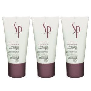 Wella SP Clear Scalp Shampeeling 3 x 150 ml Kopfhautlotion