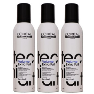 Loreal Tecni. ART Volume Extra Full 3 x 250 ml Haarschaum extremer halt