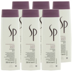 Wella SP Clear Scalp 6 x 250 ml Shampoo