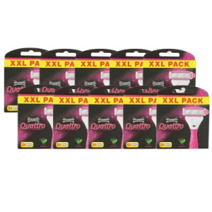 Wilkinson Sword Quattro for Women 10 x 6 Rasierklingen Aloe Vera