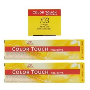 Wella Color Touch Relights Blonde 2 x 60 ml /03 natur gold Intensivtönung