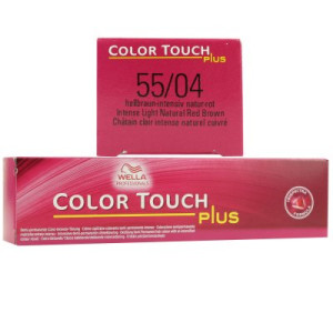 Wella Color Touch Plus 60 ml 55/04 hellbraun intensiv natur rot Intensivtönung