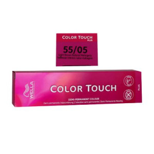 Wella Color Touch Plus 60 ml 55/05 hellbraun intensiv natur mahagoni Intensivtönung