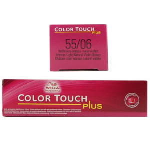 Wella Color Touch Plus 60 ml 55/06 hellbraun intensiv natur violett Intensivtönung