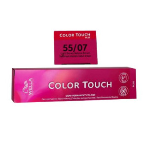 Wella Color Touch Plus 60 ml 55/07 hellbraun intensiv natur braun Intensivtönung