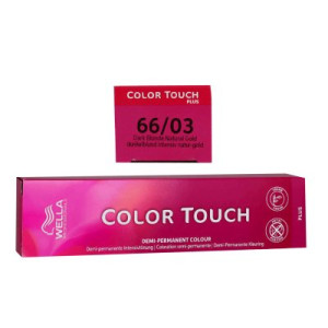 Wella Color Touch Plus 60 ml 66/03 dunkelblond intensiv natur gold Intensivtönung