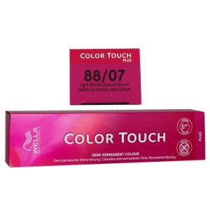 Wella Color Touch Plus 60 ml 88/07 hellblond intensiv natur braun Intensivtönung