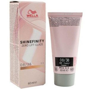 Wella Shinefinity Glaze Warm 60 ml 08/38 Honey Latte Tönung