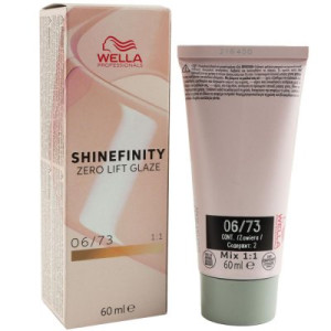 Wella Shinefinity Glaze Warm 60 ml 06/73 Caramel Chocolate Tönung