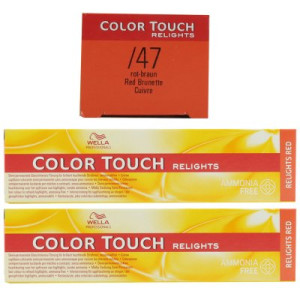 Wella Color Touch Relights Red 2 x 60 ml /47 rot braun Intensivtönung