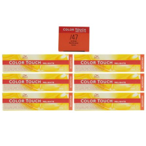 Wella Color Touch Relights Red 6 x 60 ml /47 rot braun Intensivtönung