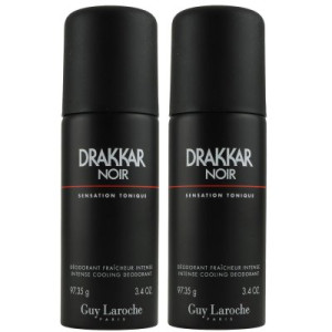 Guy Laroche Drakkar Noir 2 x 150 ml Deospray Deodorant Spray