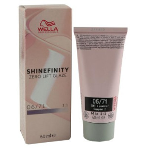 Wella Shinefinity Glaze Cool 60 ml 06/71 Frostet Chesnut Tönung
