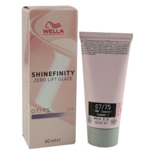 Wella Shinefinity Glaze Cool 60 ml 07/75 Raspberry Latte Tönung
