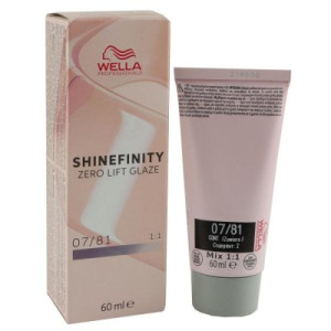 Wella Shinefinity Glaze Cool 60 ml 07/81 Smoky Opal Tönung