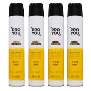 Revlon Professional Pro You Theter 4 x 500 ml Haarspray Mittlerer Halt