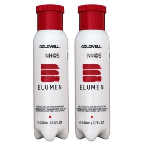 Goldwell Elumen 2 x 200 ml NN@5 Haarfarbe permanente farbintensive Farbe