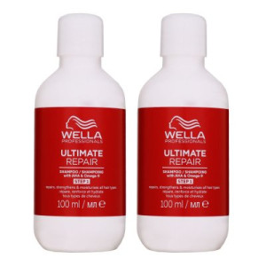 Wella Ultimate Repair 2 x 100 ml Shampoo Step 1