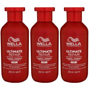 Wella Ultimate Repair 3 x 250 ml Shampoo Step 1
