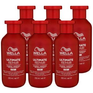 Wella Ultimate Repair 6 x 250 ml Shampoo Step 1