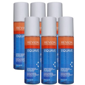 Revlon Equave Hydro Fusio Oil 6 x 200 ml Conditioner Leave In für Körper und Haar