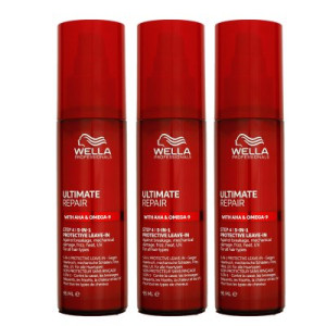 Wella Ultimate Repair 3 x 95 ml Conditioner Step 4 Leave In 5 in 1