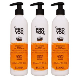 Revlon Professional Pro You The Tamer Sleek 3 x 350 ml Smoothing Balm Conditioner