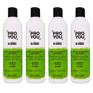 Revlon Professional Pro You The Twister 4 x 350 ml Locken Shampoo