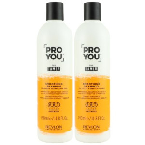 Revlon Professional Pro You The Tamer Smoothing 2 x 350 ml Shampoo für strapaziertes Haar