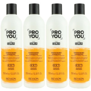 Revlon Professional Pro You The Tamer Smoothing 4 x 350 ml Shampoo für strapaziertes Haar
