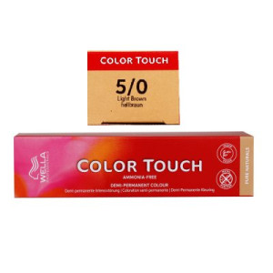 Wella Color Touch Pure Naturals 60 ml 5/0 hellbraun