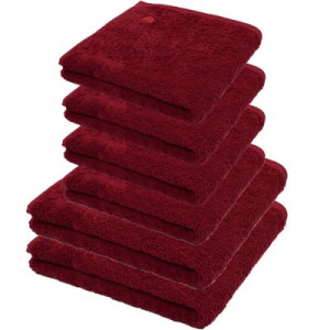 Ross Frottier 4004 Vita Marsala 4 x Handtuch 50 cm x 100 cm & 2 x Badetuch 70 cm x 140 cm