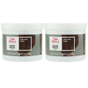 Wella Color Fresh Mask 2 x 500 ml Chocolate Touch Tönungsmaske Haartönung