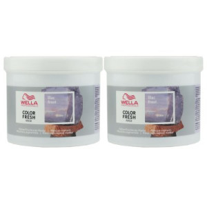 Wella Color Fresh Mask 2 x 500 ml Lilac Frost Tönungsmaske Haartönung