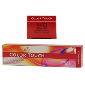 Wella Color Touch Vibrants Reds 60 ml 8/43 hellblond rot gold