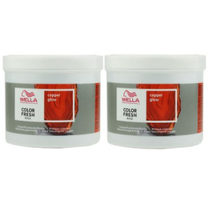 Wella Color Fresh Mask 2 x 500 ml Copper Glow Tönungsmaske Haartönung