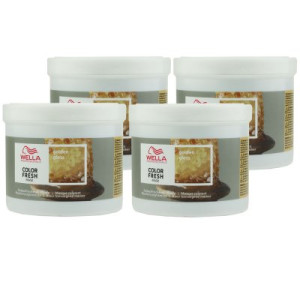 Wella Color Fresh Mask 4 x 500 ml Golden Gloss Tönungsmaske Haartönung