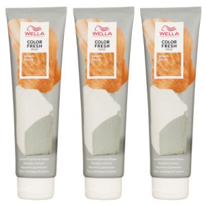 Wella Color Fresh Mask 3 x 150 ml Tönungsmaske Farbmaske Peach Blush