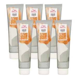 Wella Color Fresh Mask 6 x 150 ml Tönungsmaske Farbmaske Peach Blush