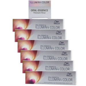 Wella Illumina Opal Essence 6 x 60 ml Titanium Rose