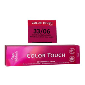 Wella Color Touch Plus 60 ml 33/06 dunkelbraun intensiv natur violett Intensivtönung
